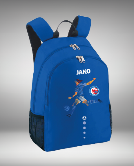 Rucksack – Spielerin in Aktion