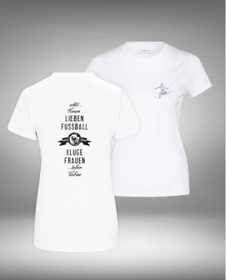 TP Women Shirt "Echte Frauen lieben Fußball..."